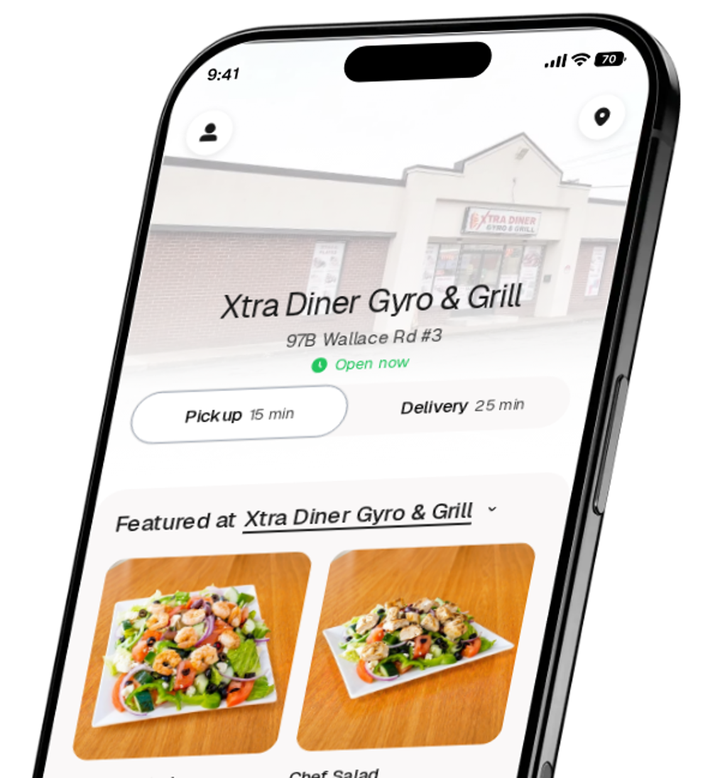 Xtra Diner Gyro & Grill app preview